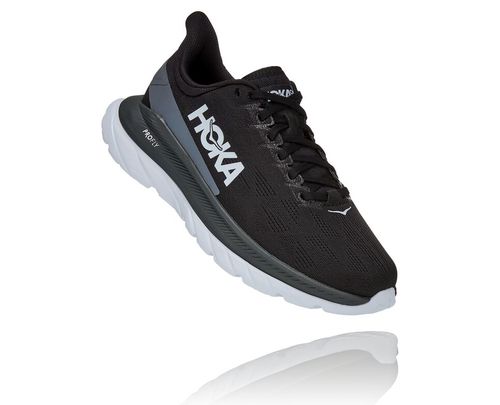 Hoka One One Herre Mach 4 Road Løpesko Svart/Dark Shadow Norge-84GNE